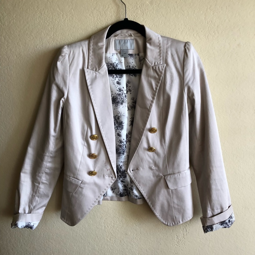 Cream Blazer